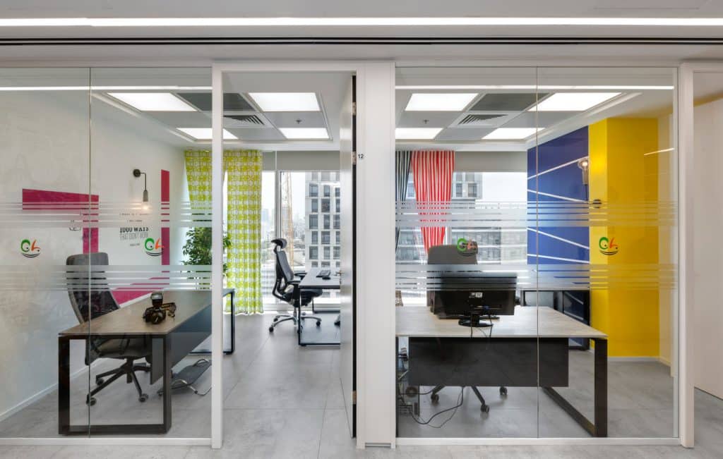 עיצוב משרד, עיצוב חללי עבודה, היטק - מיטל צימבר | מעצבת פנים