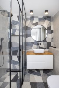 עיצוב מקלחת, דירת 4 חד' בכ"ס, מש' זילברמן | מעצבת פנים - מיטל צימבר