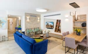 עיצוב פנים מודרני חם