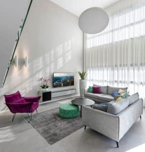 עיצוב פנים וילה חדשה